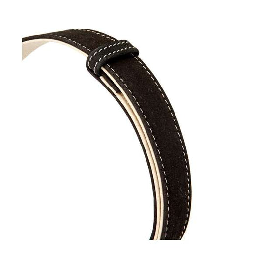 Karlie Buffalo Ultra Halsband - Zwart/Hellbeige - 25 mm / 45-65 cm