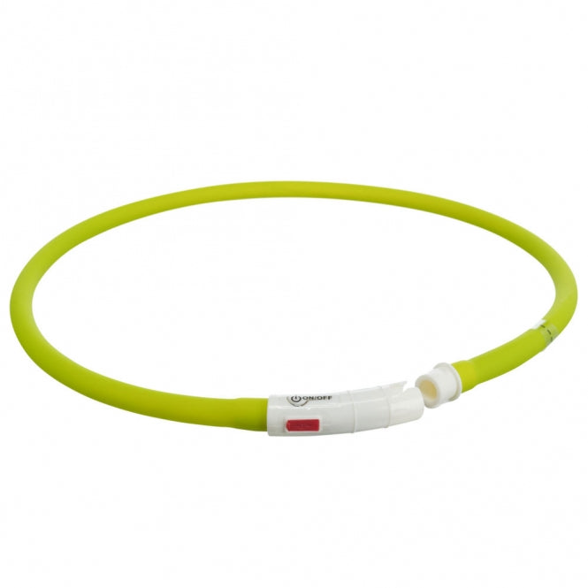 Trixie Flits light ring USB van silicone - koningsblauw