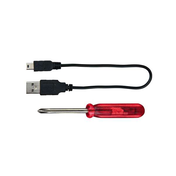 Trixie Flash Lichtring USB - groen - M-L
