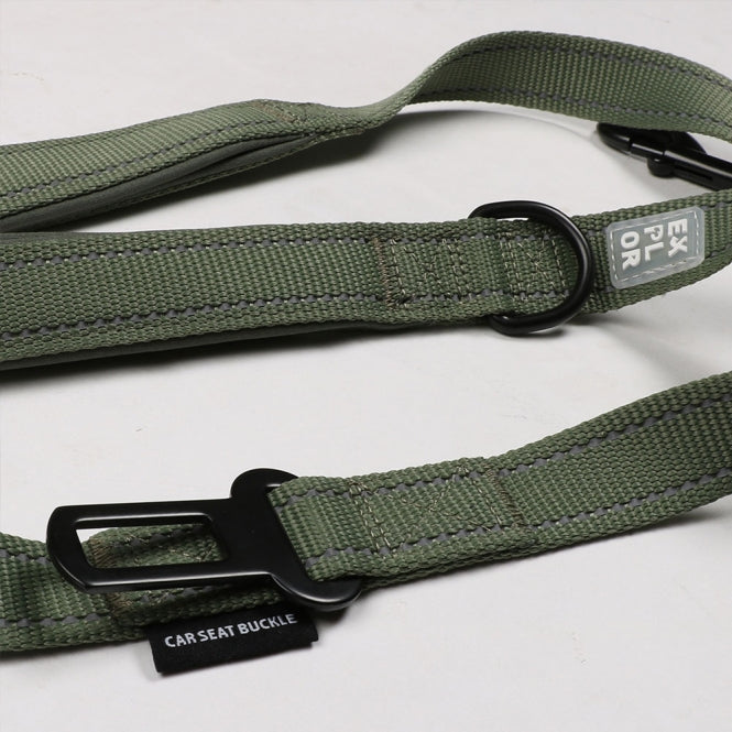 Duvoplus EXPLOR Ultimate Fit On-The-Road-Riem Classic - Undercover Green - 130cm - 16mm