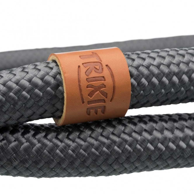 Trixie BE NORDIC Trek-Stop Halsband - donkergrijs - 40 cm