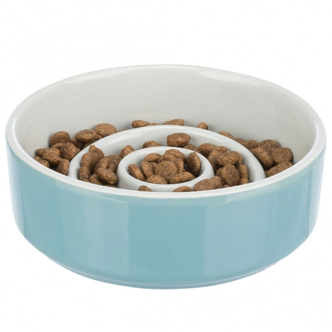 Trixie slowfeeder keramische kom - 0,45 l