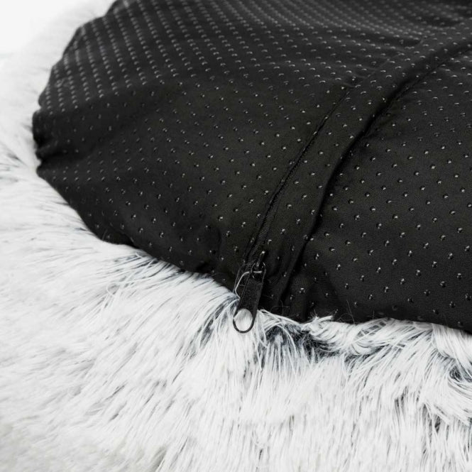 Trixie bed Harvey - rond - wit-zwart / 60 cm