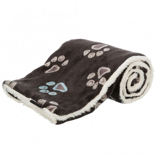 Trixie - Pluche deken Jimmy - taupe/beige - 150 × 100 cm