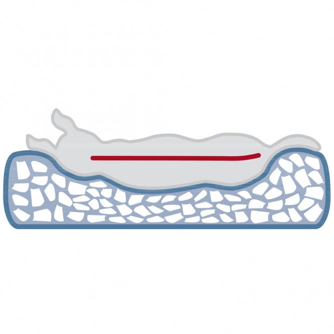 Trixie Vitaal bed Loki - grijs - 100 × 70 cm