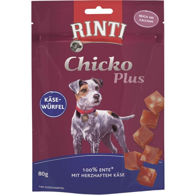 Rinti Chicko Kaasblokjes met Eend - 80 g