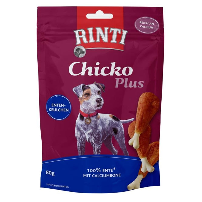 Rinti Chicko Plus Eendpootjes - 80 g