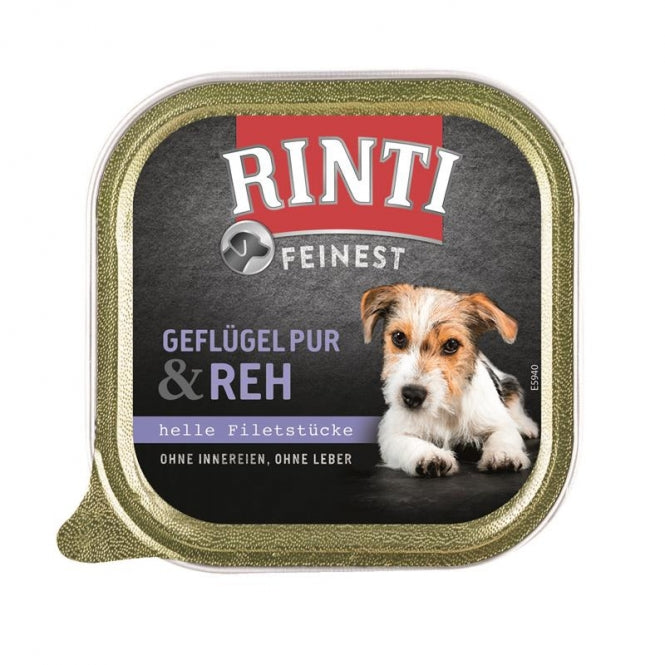 Rinti Schaaltje Feinest Gevogelte & Ree Puur - 150 g