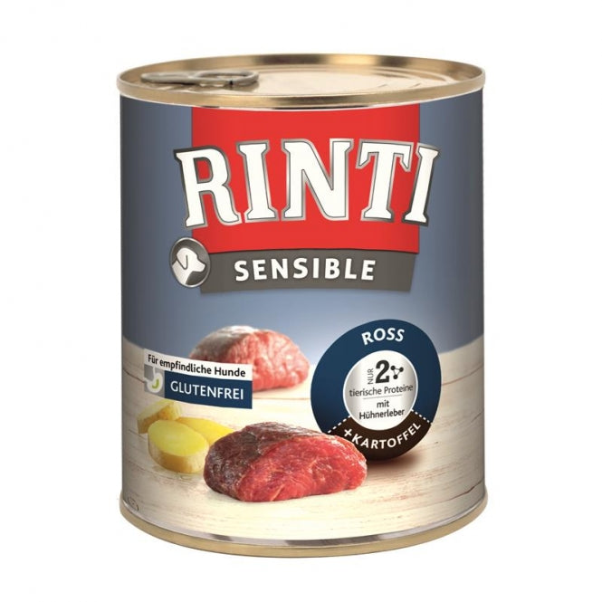 Rinti Sensible Paard, Kiplever & Aardappel - 800 g