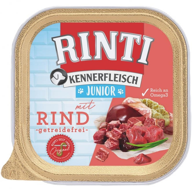 Rinti Schaaltje Kennerfleisch Junior met Rund - 300 g