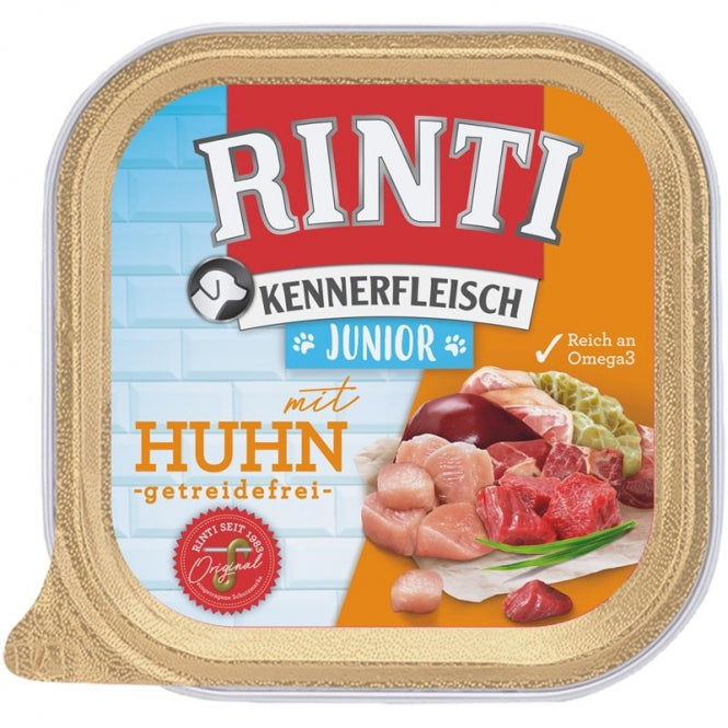 Rinti Schaaltje Kennerfleisch Junior met Kip - 300 g