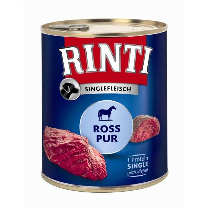 Rinti Singlefleisch Exclusive Paard Puur - 800 g
