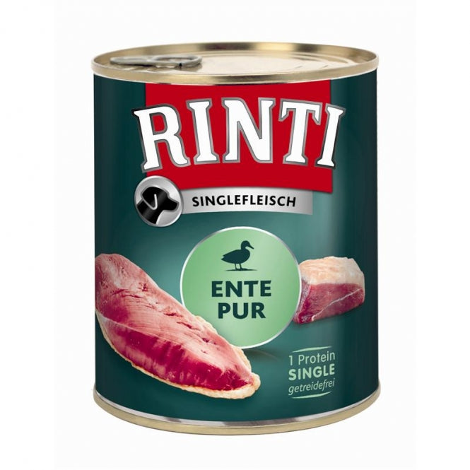 Rinti Singlefleisch Exclusive Eend Puur - 800 g