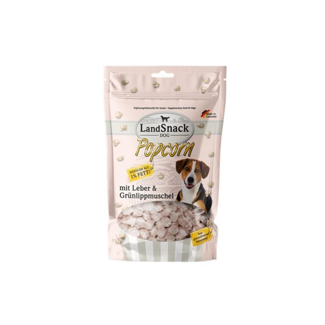 LandSnack Popcorn met Lever & Groenlipmossel - 100 g