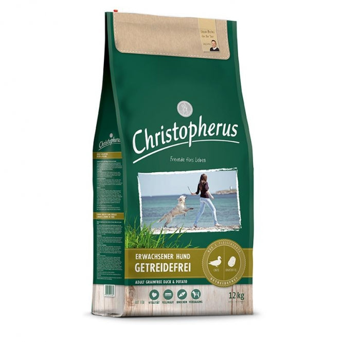 Christopherus Graan-vrij Eend & Aardappel - 12 kg