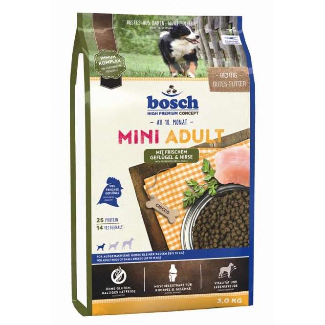 Bosch Mini Adult Gevogelte & Gierst - 3 kg