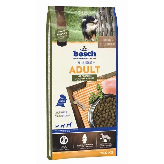 Bosch Adult Gevogelte & Gierst - 15 kg