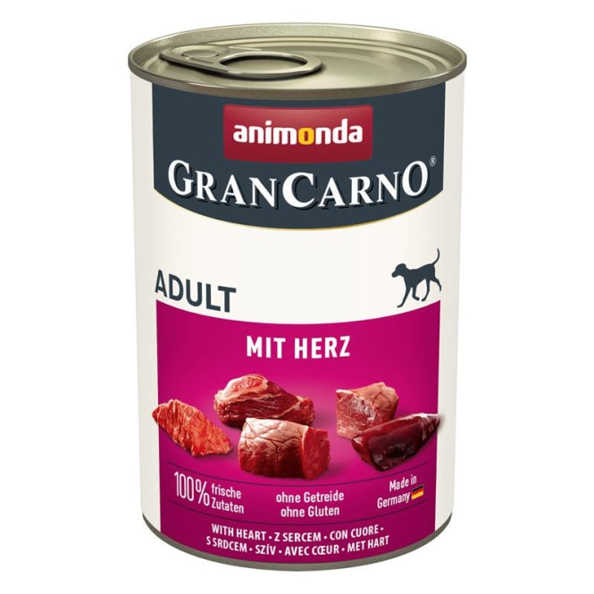 Animonda GranCarno Adult met Hart - 400g