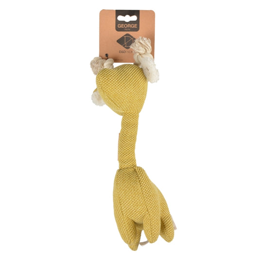D&D - Hondenspeeltje George Chenille - Geel