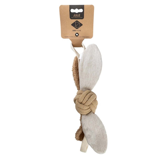 D&D Hondenspeelgoed Jule - zand - 52x10x10cm
