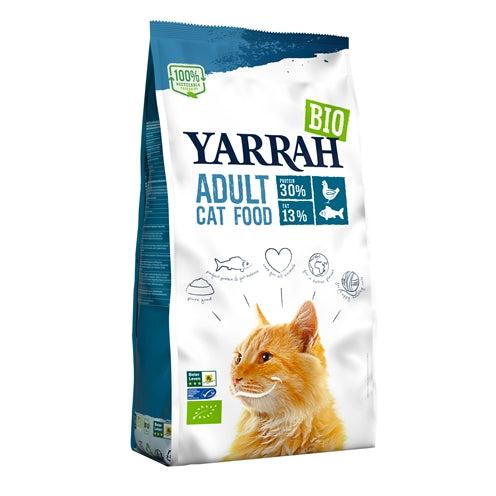 Yarrah Cat Biologische Brokken Vis (Msc) Zonder Toegevoegde Suikers
