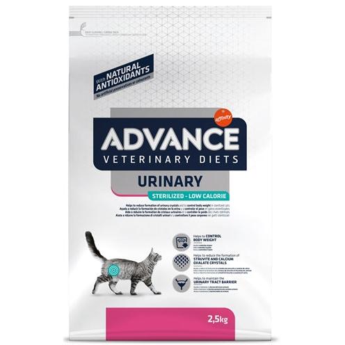 Advance Veterinary Diet Cat Urinary Sterilized Minder Calorieën