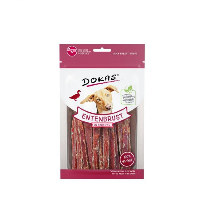 Dokas Dog Snack Eendborst in Strips - 70 g