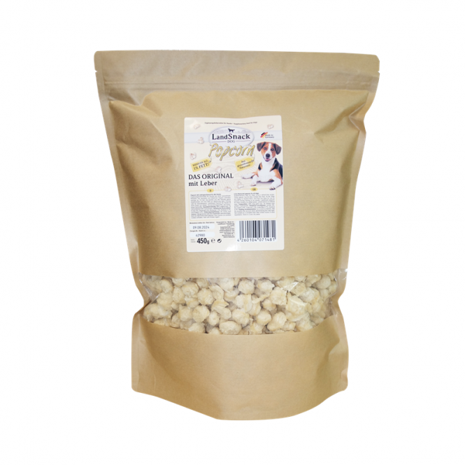 LandSnack Popcorn met lever 450g XXL-Pack