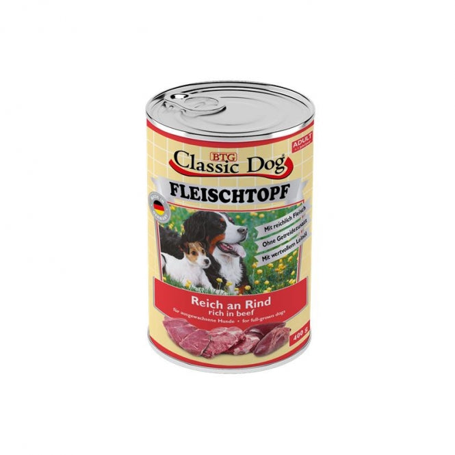 Classic Dog Vlees-Pot Rund - 400 g