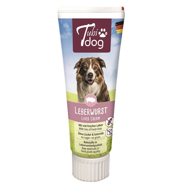 Tubi Dog Delicatess-Leverworst Crème - 75 g