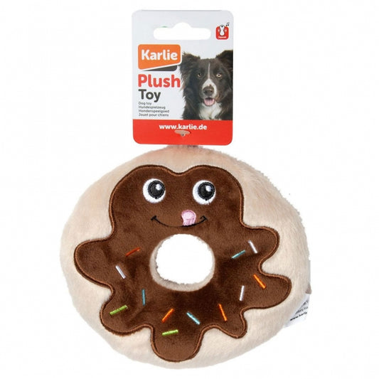 Karlie Flamingo Hondenspeelgoed Pluche Choco Donut