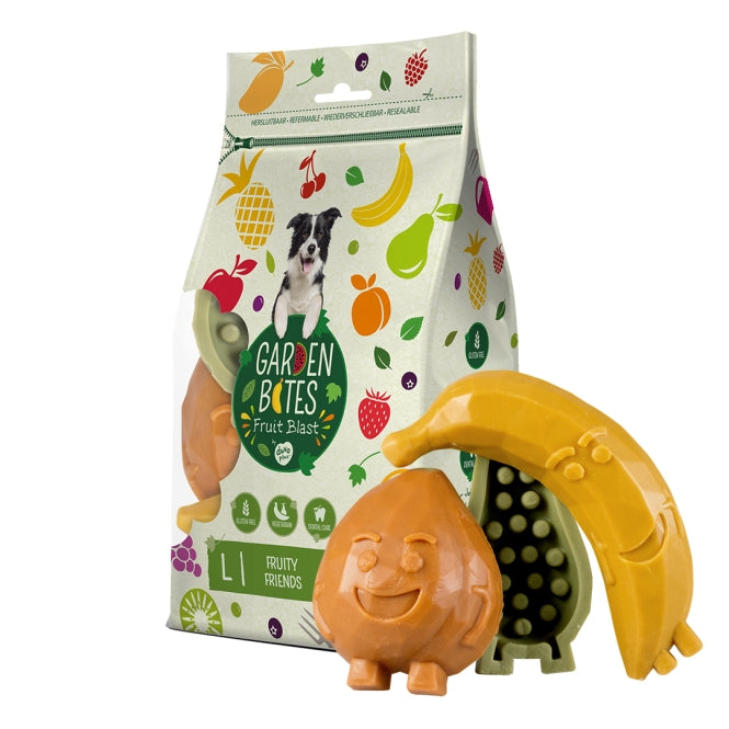 Garden Bites Fruity Friends - M - 8,5cm / 6 stuks