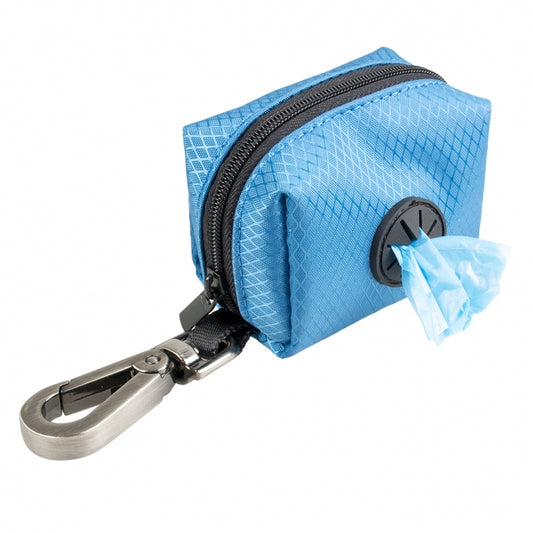 Poopidog - Hondenpoepzakjes Houder - Nylon - Blauw