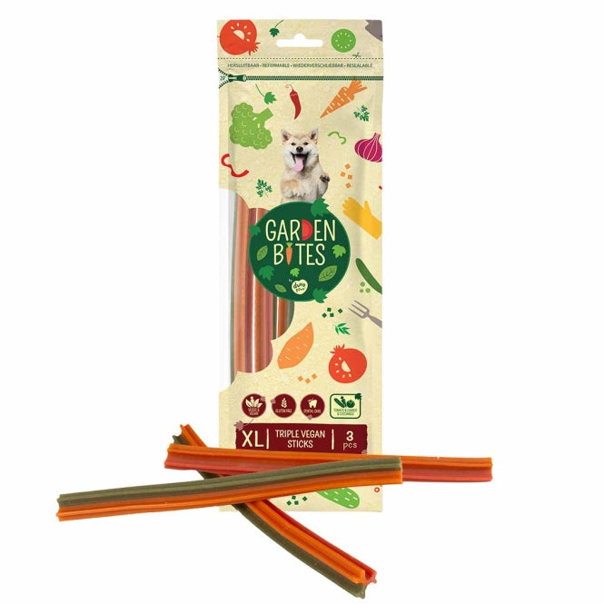 Garden Bites Drievoudige Vegan Sticks - S - 13cm / 20 stuks