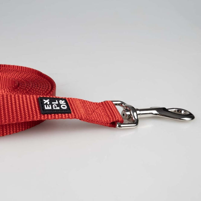 Duvoplus EXPLOR Trackinglijn Classic plat - rood - 5m/20mm
