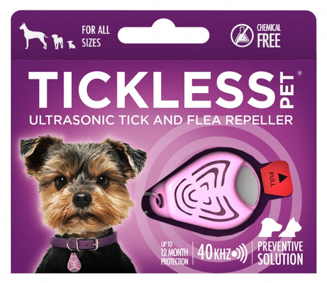 TickLess PET Ultrasoon Teken-afweerapparaat - Roze