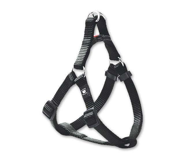 Karlie ASP Step&Go Tuig - Zwart - 20 mm, 53-77 cm