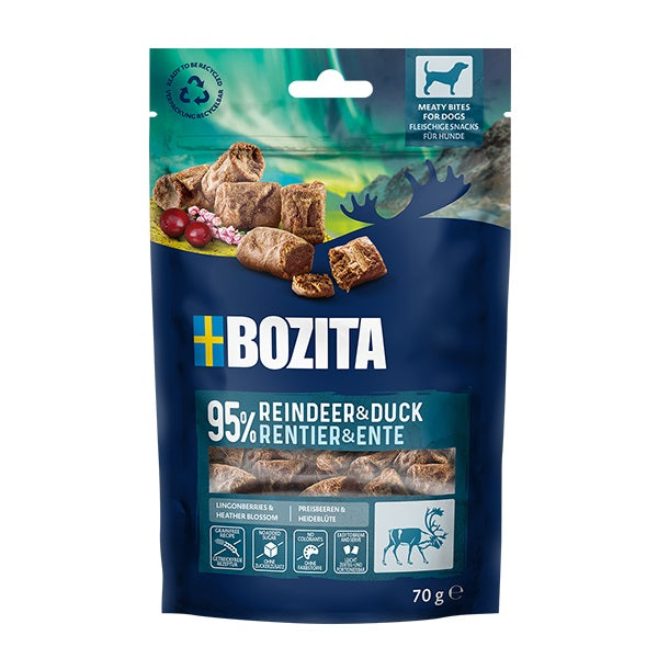 Bozita Meaty Bites Rendier & Eend - 70g