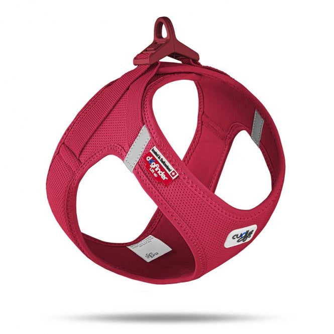 Curli Clasp Vest Air-Mesh Tuigje - Rood - S