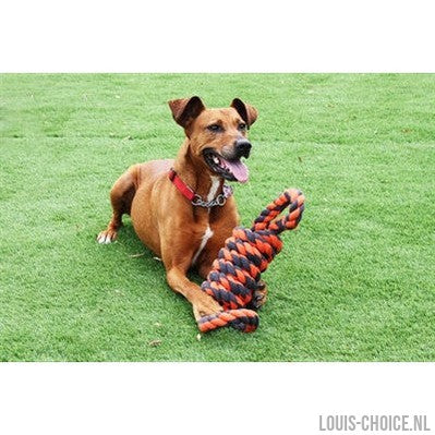 Happy Pet Nuts For Knots Extreme Spoel 8 Vorm Tugger Grijs / Oranje-HAPPY PET-Louis Choice