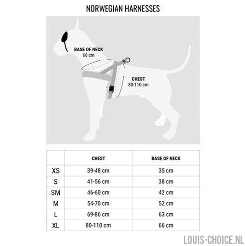 Morso Norwegian Hondentuig Gerecycled Color Invaders Paars-MORSO-Louis Choice