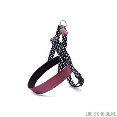 Morso Norwegian Hondentuig Gerecycled Power Flow Zwart-MORSO-Louis Choice