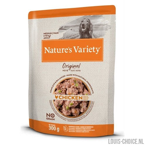 Natures Variety Original Adult Medium / Maxi Pouch Chicken No Grain-NATURES VARIETY-Louis Choice