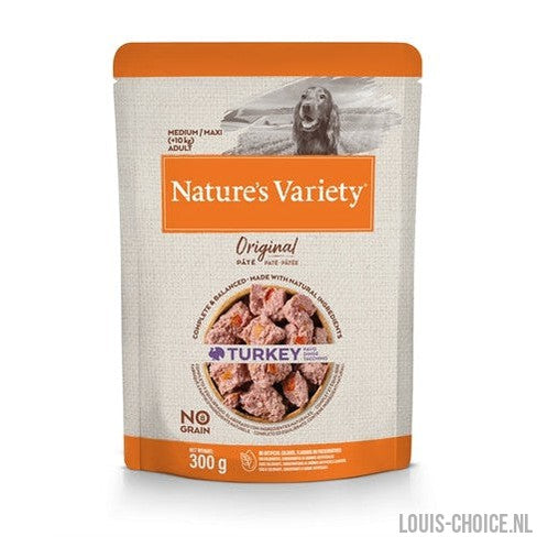 Natures Variety Original Adult Medium / Maxi Pouch Turkey No Grain-NATURES VARIETY-Louis Choice