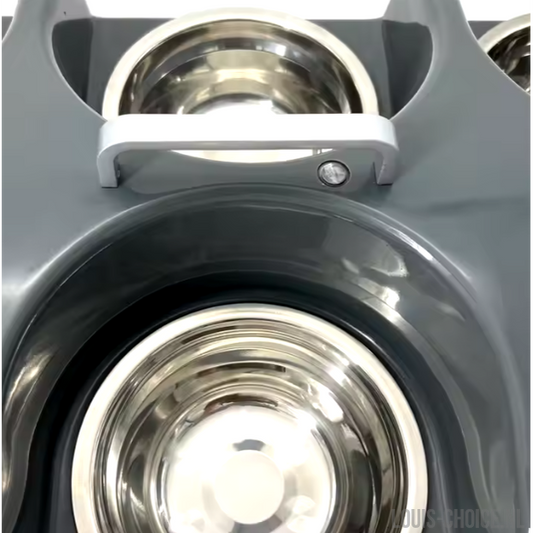 Puppy Voertray - 6 RVS bakjes-Topmast-Louis Choice