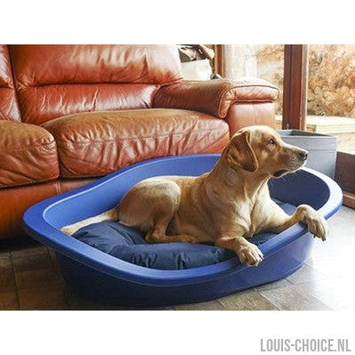 Rosewood Hondenkussen Tough & Mucky Ovaal Grijs / Navy-ROSEWOOD-Louis Choice