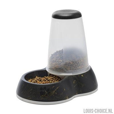 Savic Voerdispencer Loop Marble Zwart / Goud-SAVIC-Louis Choice