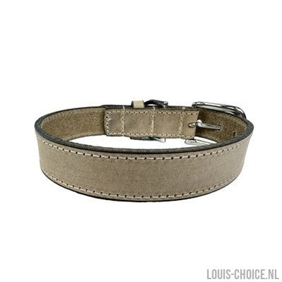 Sazzz Halsband Hond Nomad Vintage Leer Beige-SAZZZ-Louis Choice