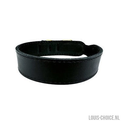 Sazzz Halsband Hond Pioneer Classic Leer Zwart-SAZZZ-Louis Choice