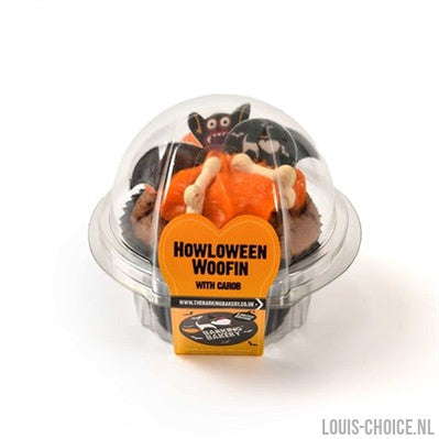 The Barking Bakery Carob Woofin Met Oranje Glazuur-THE BARKING BAKERY-Louis Choice